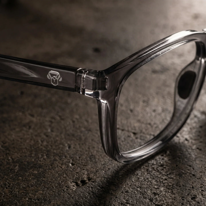 Lentes ópticos deportivos Bonoboss Comaneci Transparente detalle canto frente #color_transparente