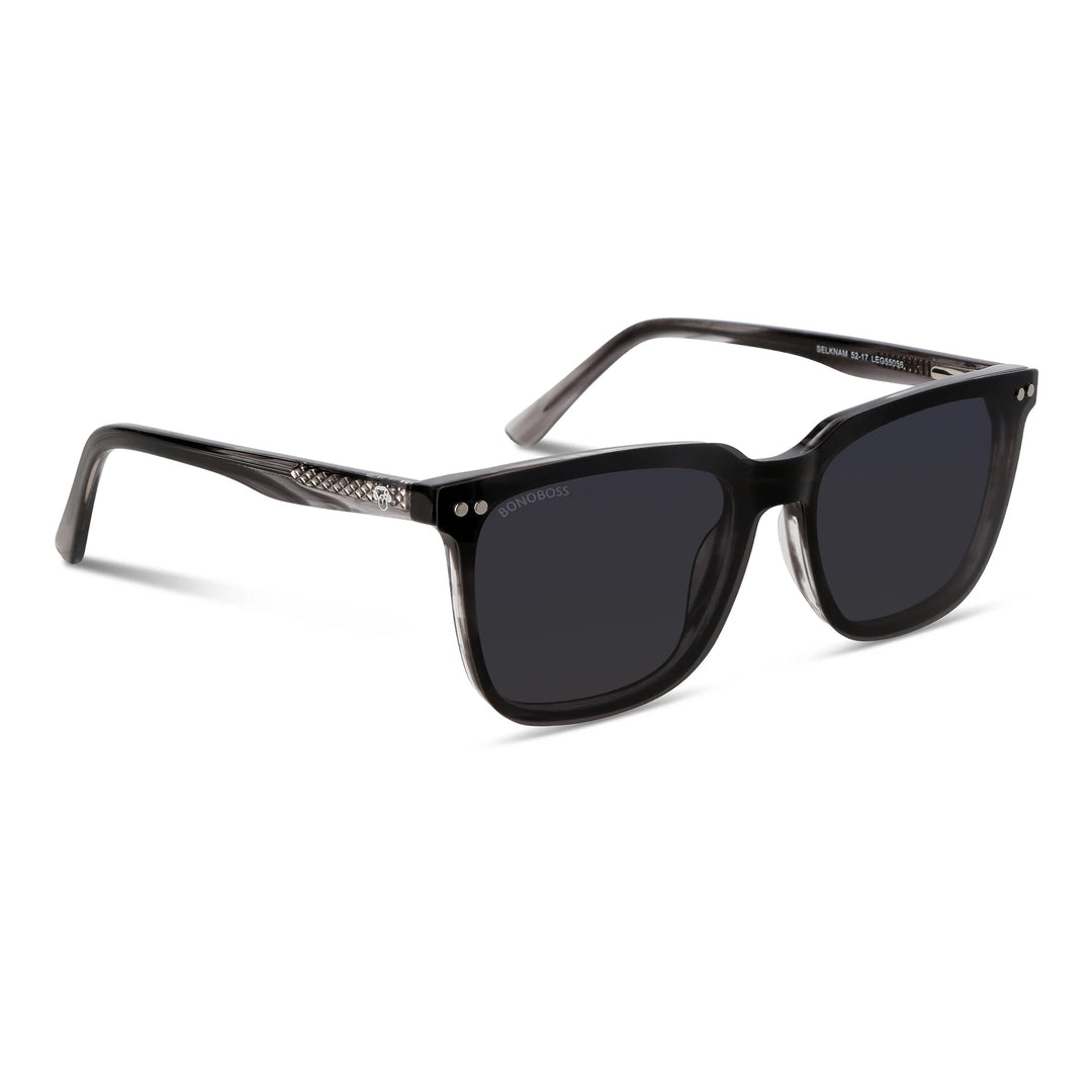 Lentes ópticos Selknam Clip Sol Gris #color_gris