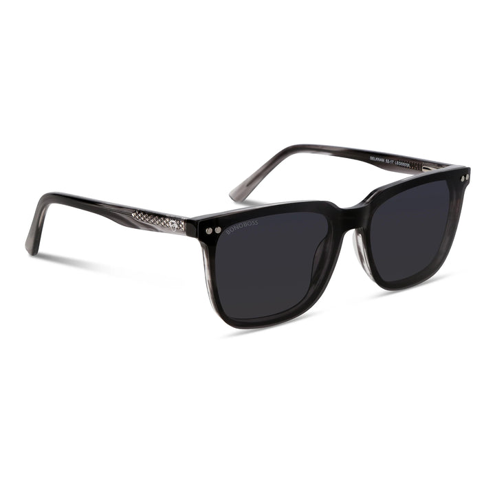 Lentes ópticos Selknam Clip Sol Gris #color_gris