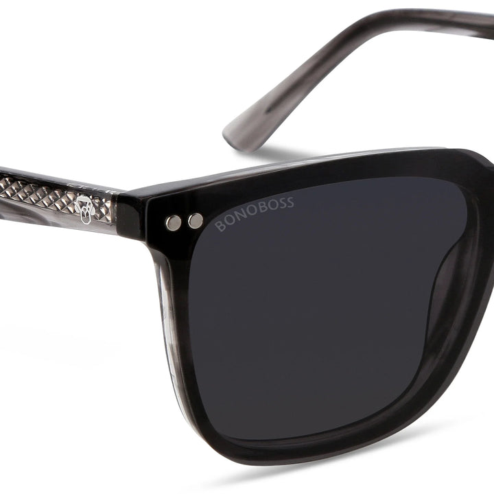 Lentes ópticos Selknam Clip Sol Gris #color_gris