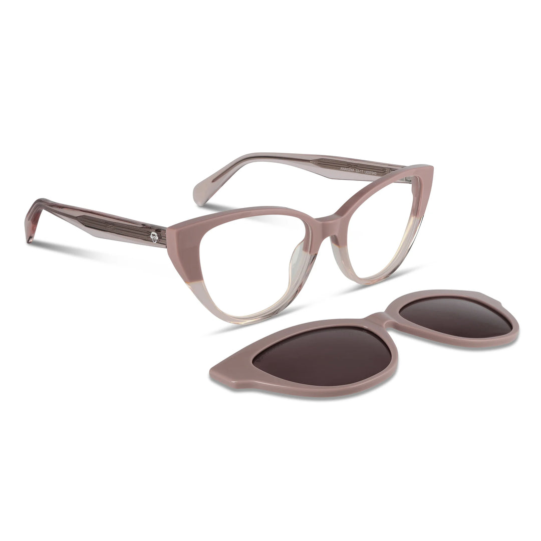 Lentes ópticos Anakena Clip Sol Champagne #color_champagne