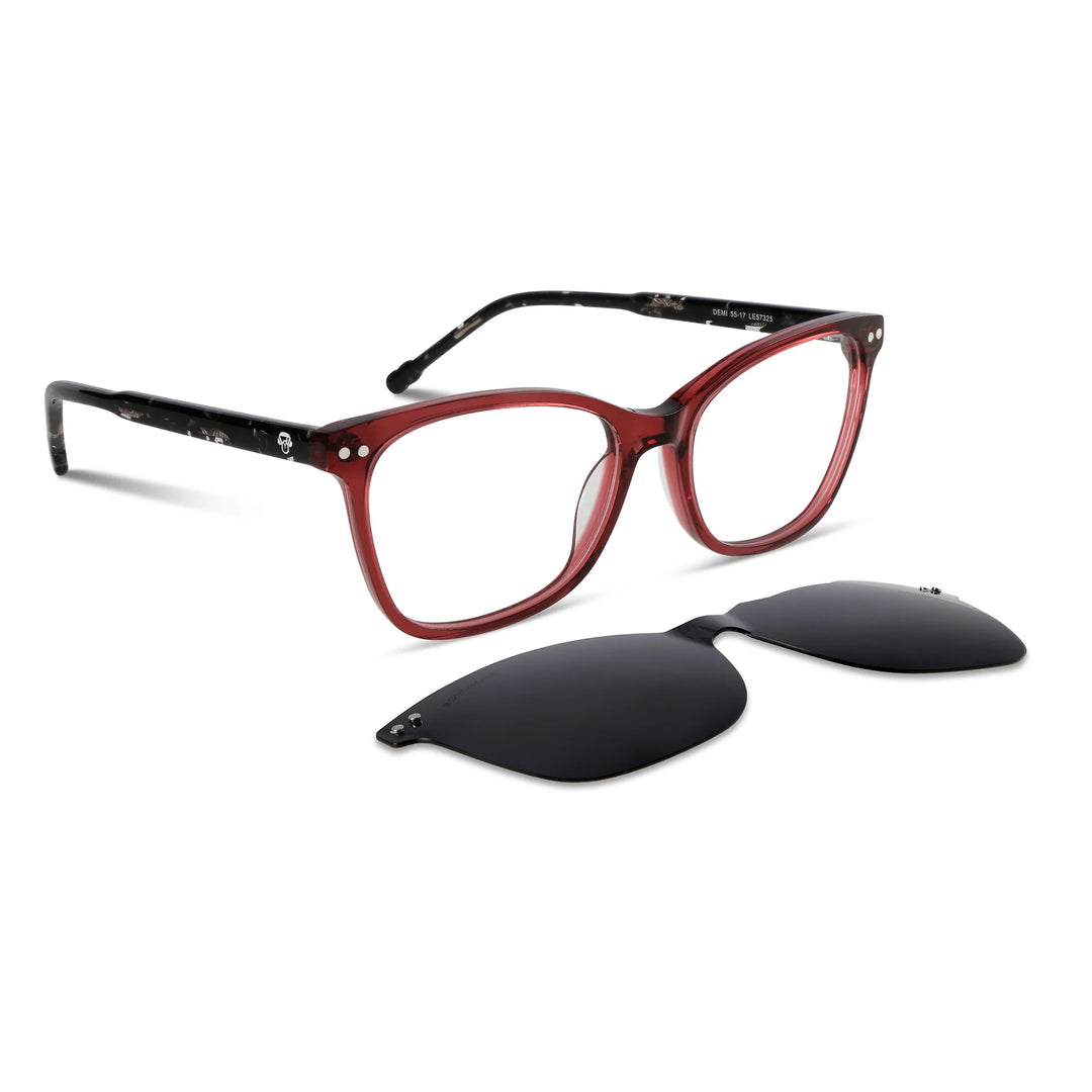 Lentes ópticos Demi Clip Sol Red #color_red