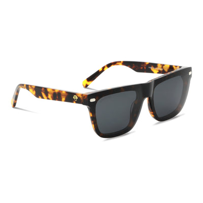 anteojos gafas opticas lentes armazones clip sol polarizado plastico acetato sustentable reciclado xl extra grande con receta moda hombre mujer cara redonda grande #color_carey