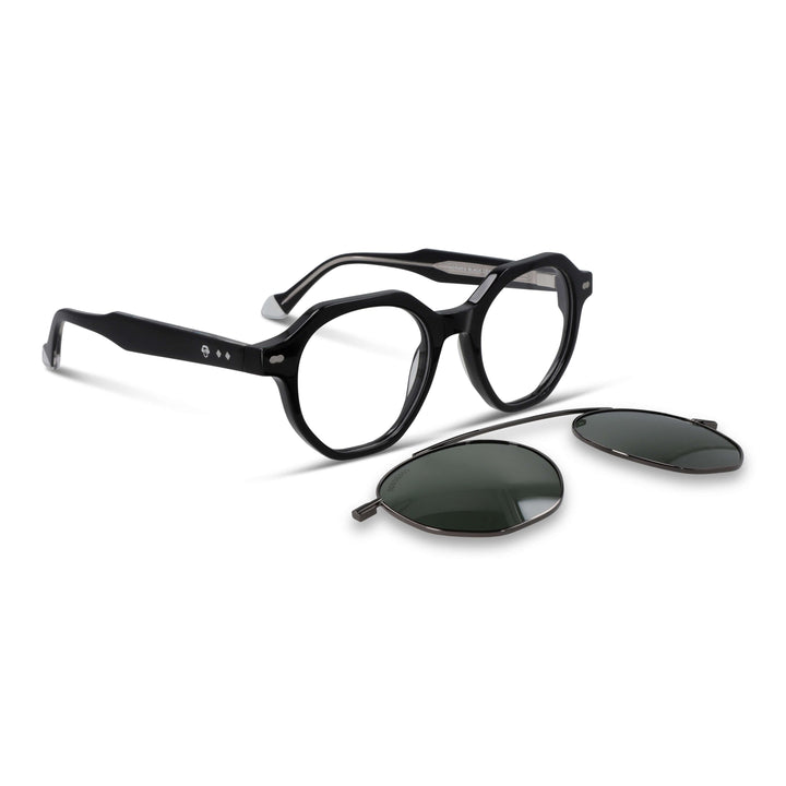 Hermes lentes de lectura color negro de frente con pregraduados #color_negro