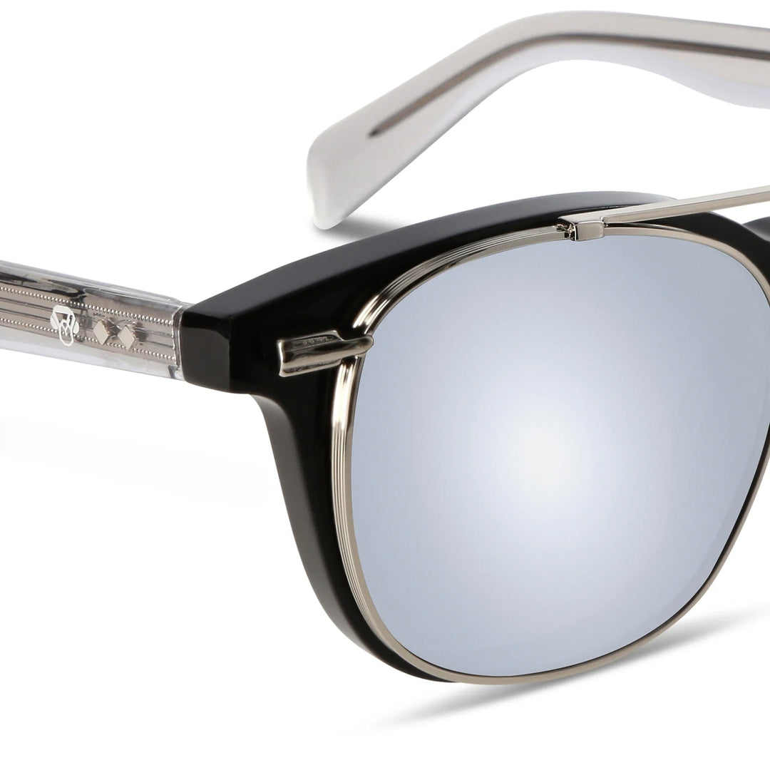 Lentes ópticos Jhonny Deep Clip Sol Negro #color_negro
