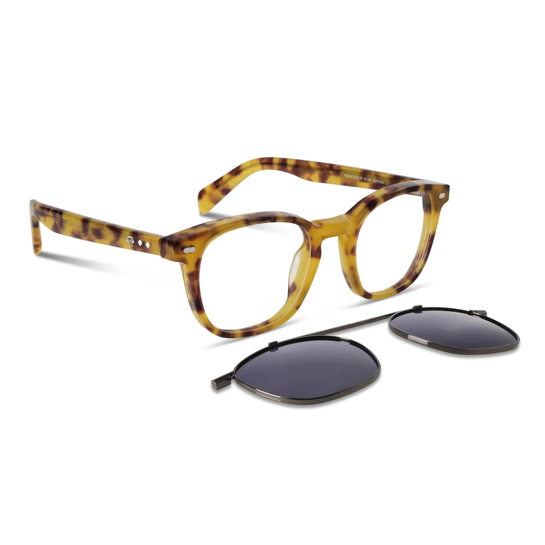 Lentes ópticos Jhonny Deep Clip Sol Carey #color_carey