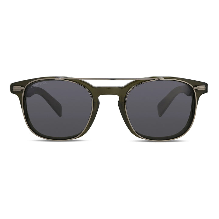 Lentes ópticos Jhonny Deep Clip Sol Verde #color_verde