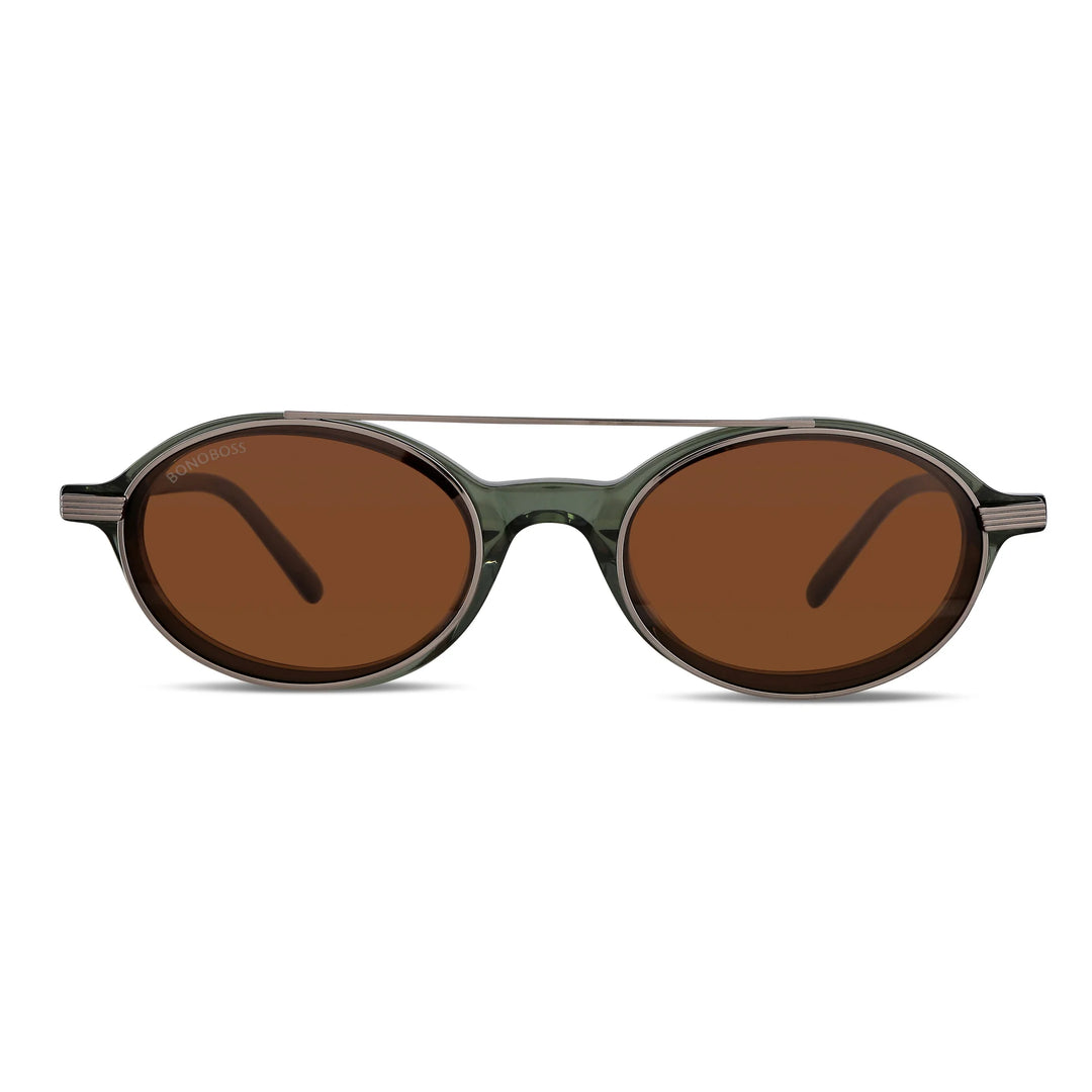 Lentes ópticos Capri Clip Sol Verde #color_verde