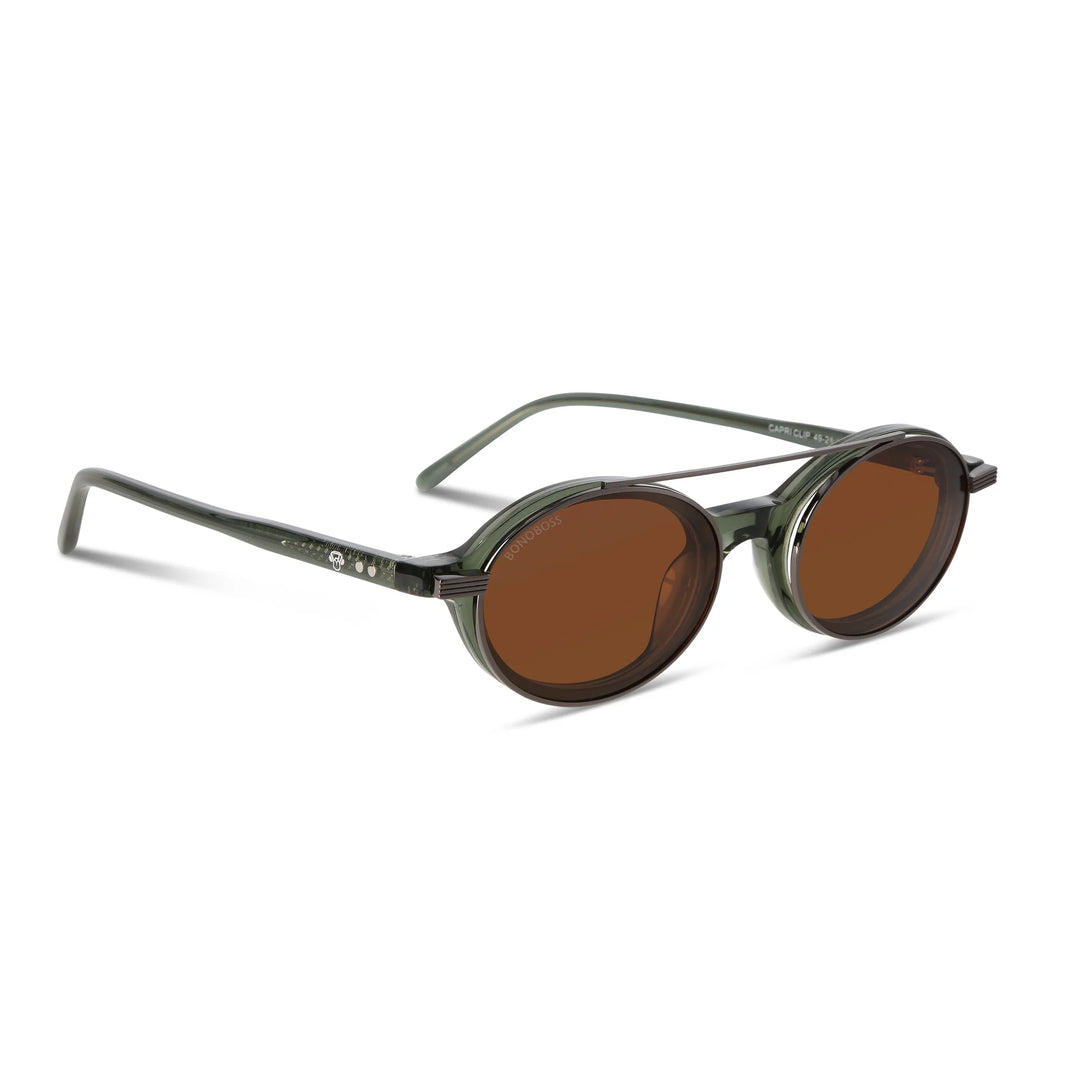 Lentes ópticos Capri Clip Sol Verde #color_verde