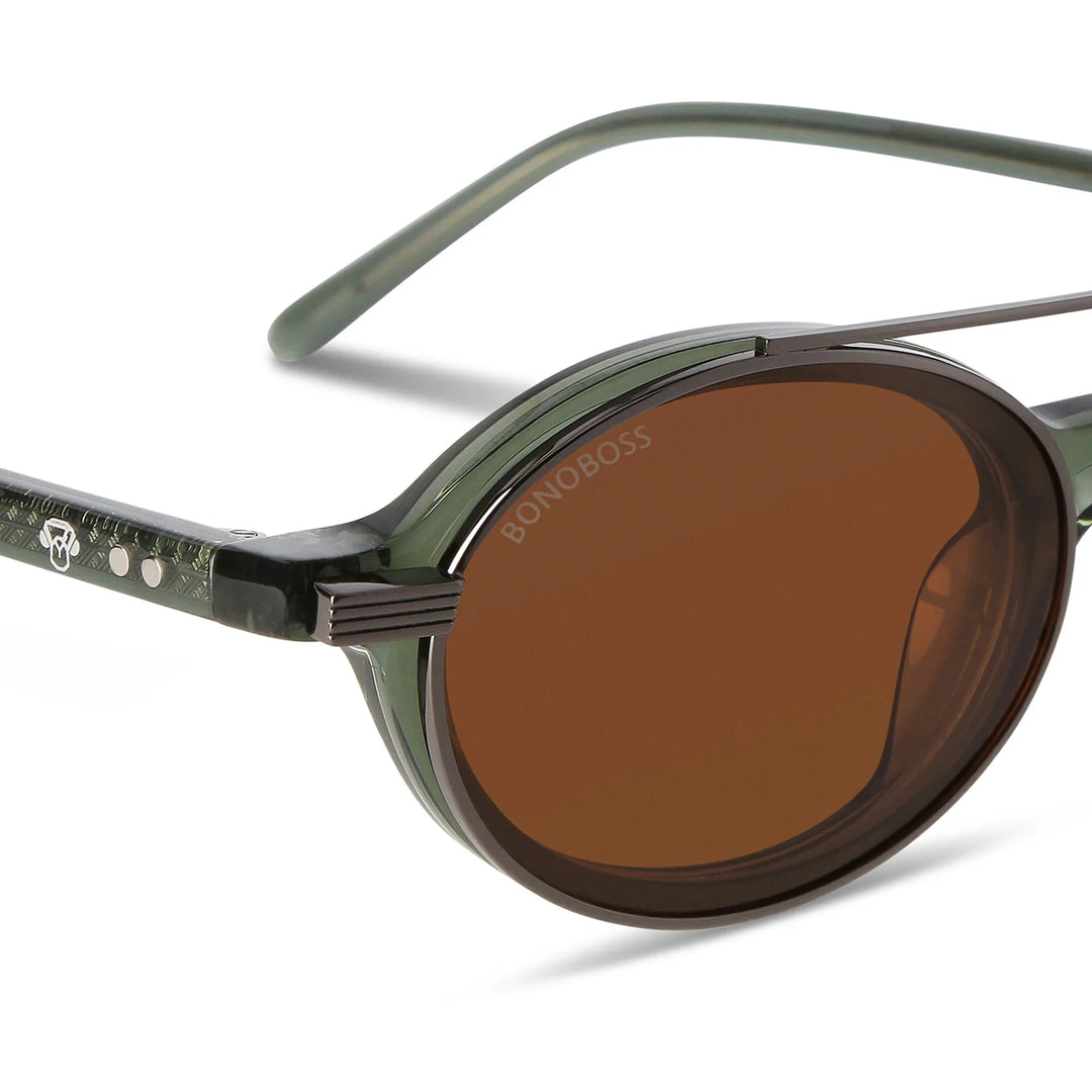 Lentes ópticos Capri Clip Sol Verde #color_verde