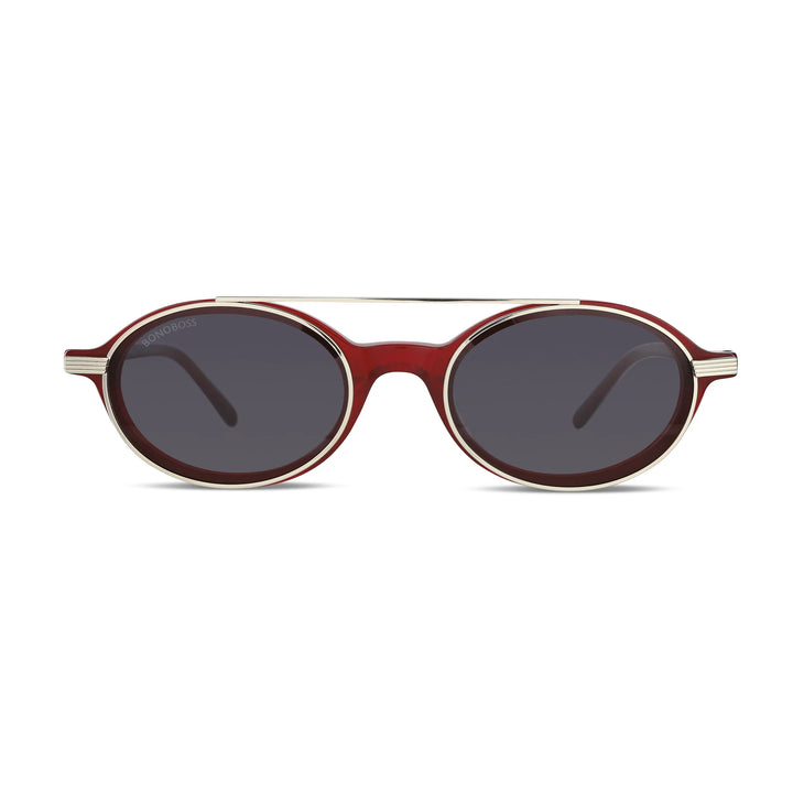 Lentes ópticos Capri Clip Sol Rojo #color_rojo