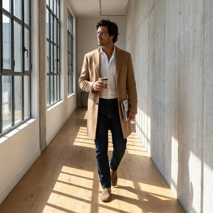 Bonoboss Frutillar Clip Sol Transparente - modelo paseo costero atardecer caminata golden hour #editorial_lifestyle3 #color_transparente