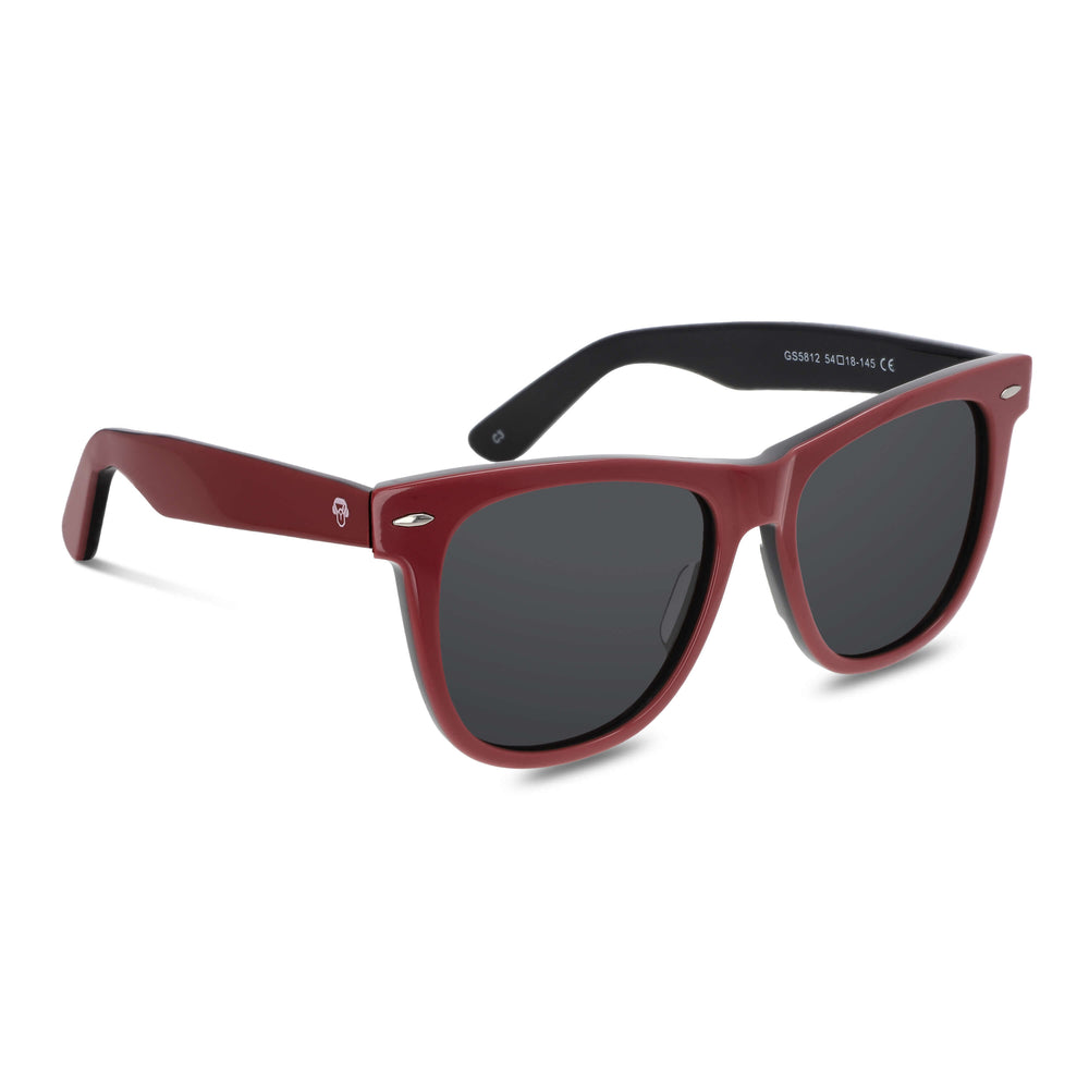lentes de sol polarizados ovalados para hombre y mujer modelo wayfarer de rayban g15 distribuidor mayorista de opticas sustentable reciclado plastico #color_negro