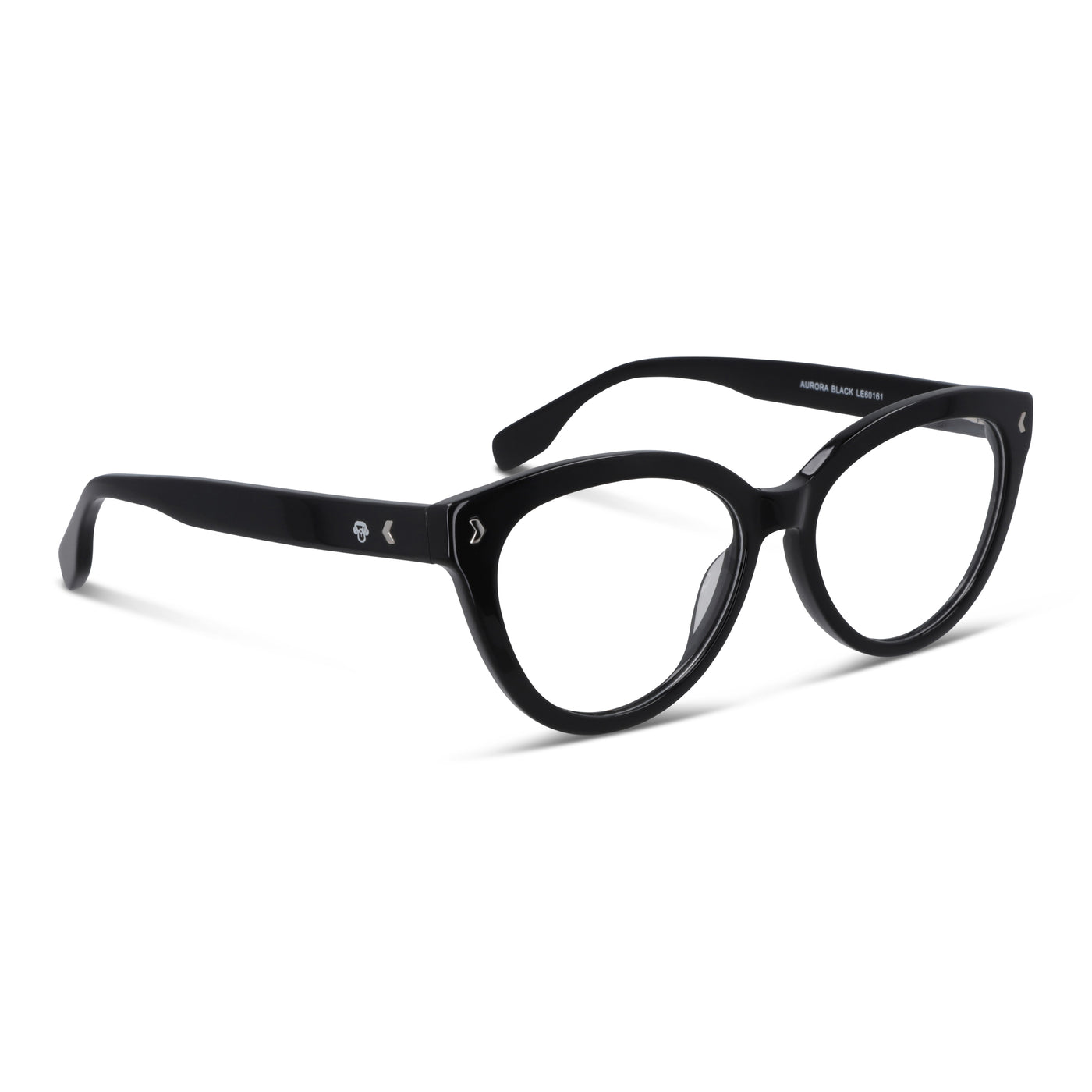 anteojos ópticos agatados para mujer de cara redonda grande xl oversize #color_negro