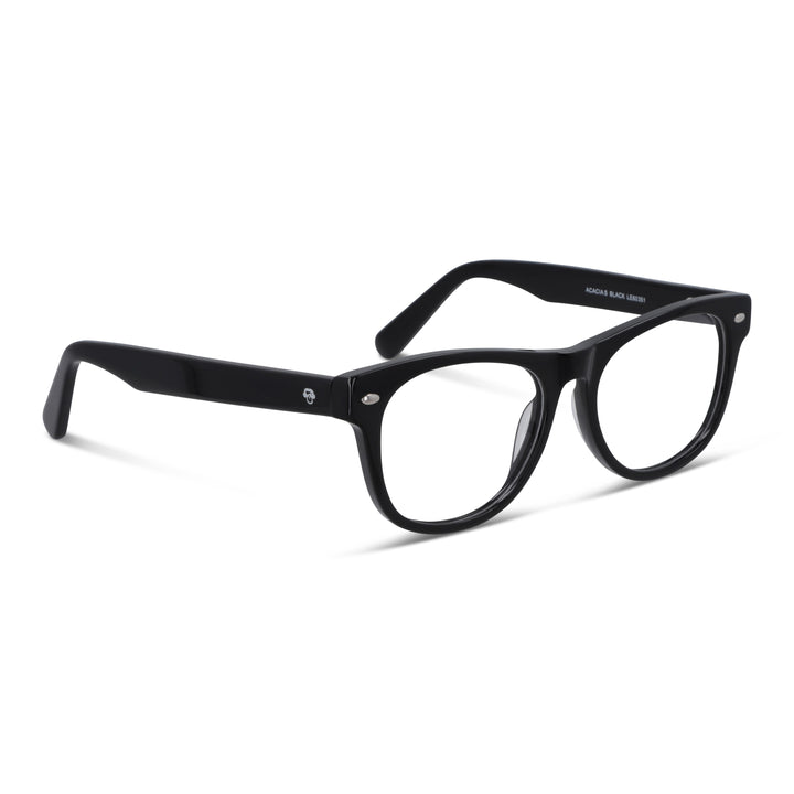 anteojos marcos opticos acetato de color azul reciclado material sustentable bonoboss mayorista de opticas #color_negro