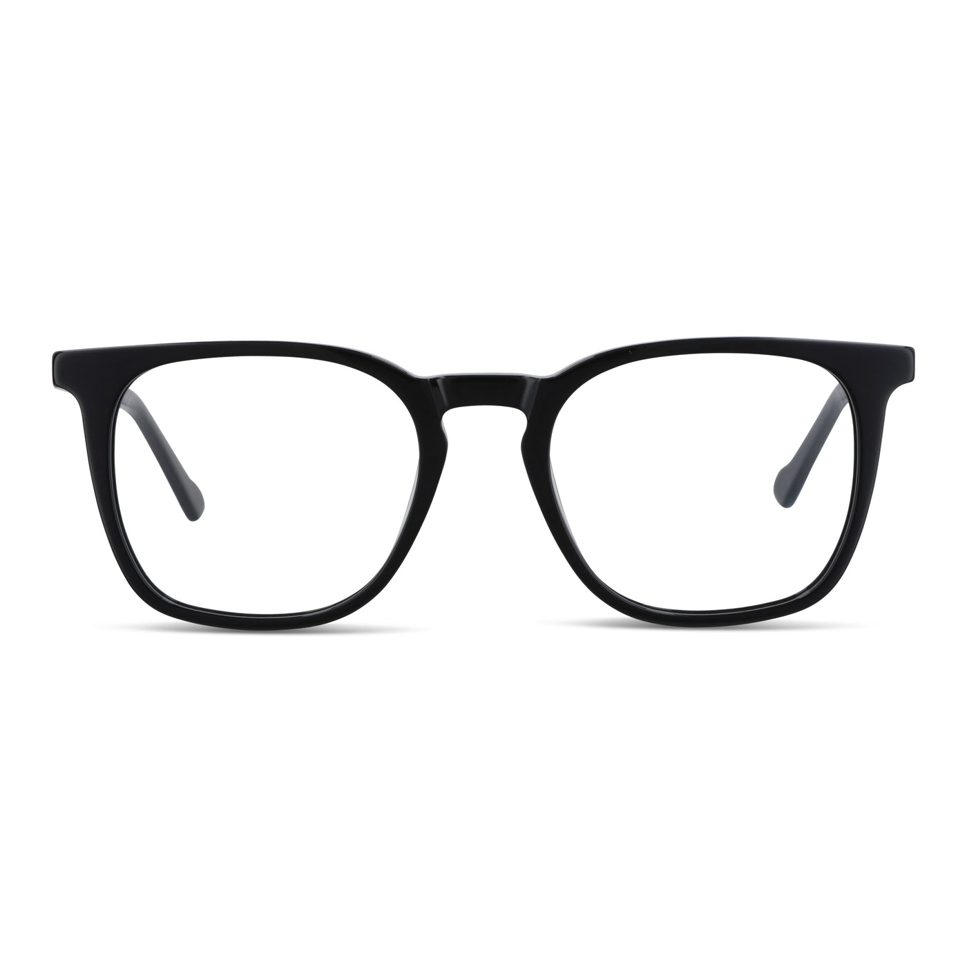 anteojos lentes para hombre y mujer de cara redonda grande acetato livianos y comodos #color_negro