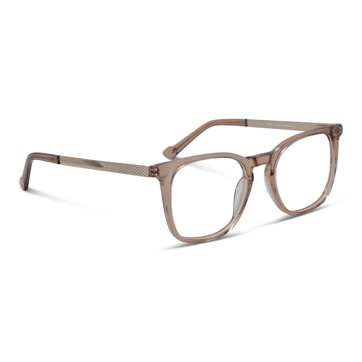 anteojos lentes para hombre y mujer de cara redonda grande acetato livianos y comodos #color_blonde-crystal