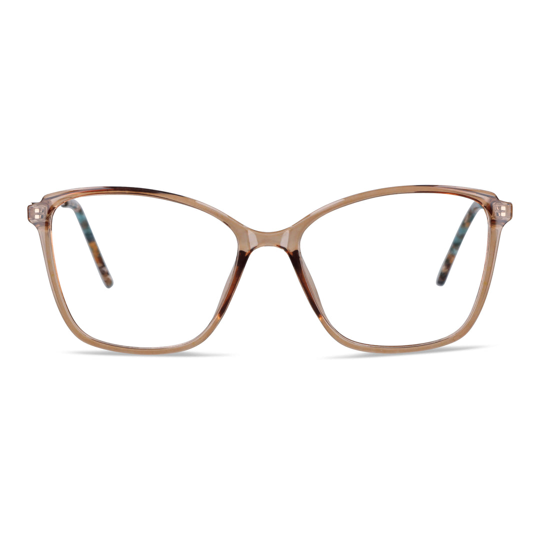 Carolina Lentes Ópticos Agatados Para Mujer Cara Redonda Grande