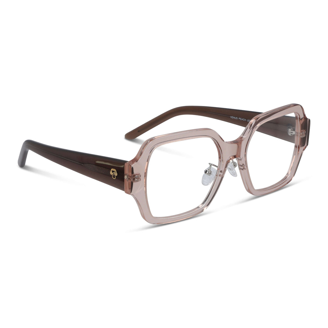 Vista frontal Venus gafas de sol color tono champagne #color_champagne