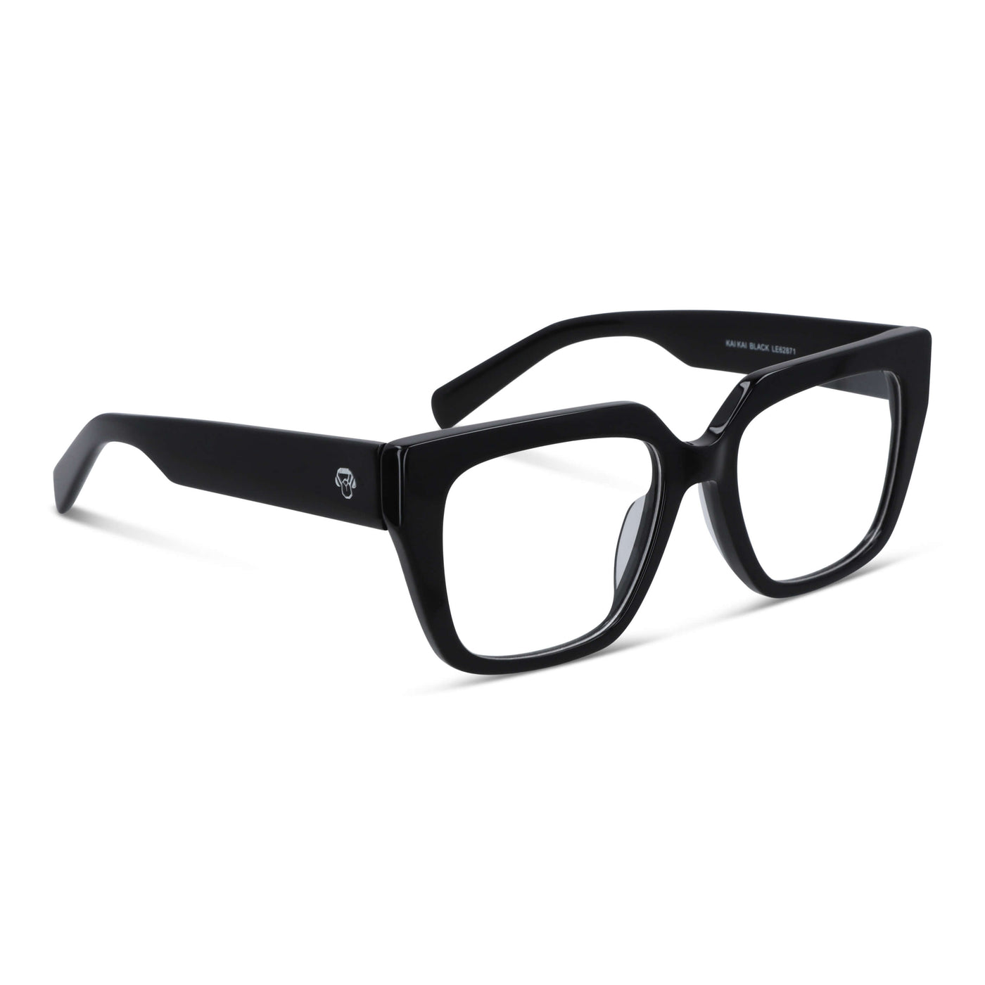 anteojos marcos ópticos oversize xl para mujer de cara redonda grande #color_negro