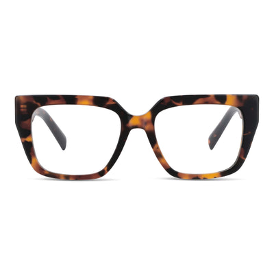 anteojos marcos ópticos oversize xl para mujer de cara redonda grande #color_carey