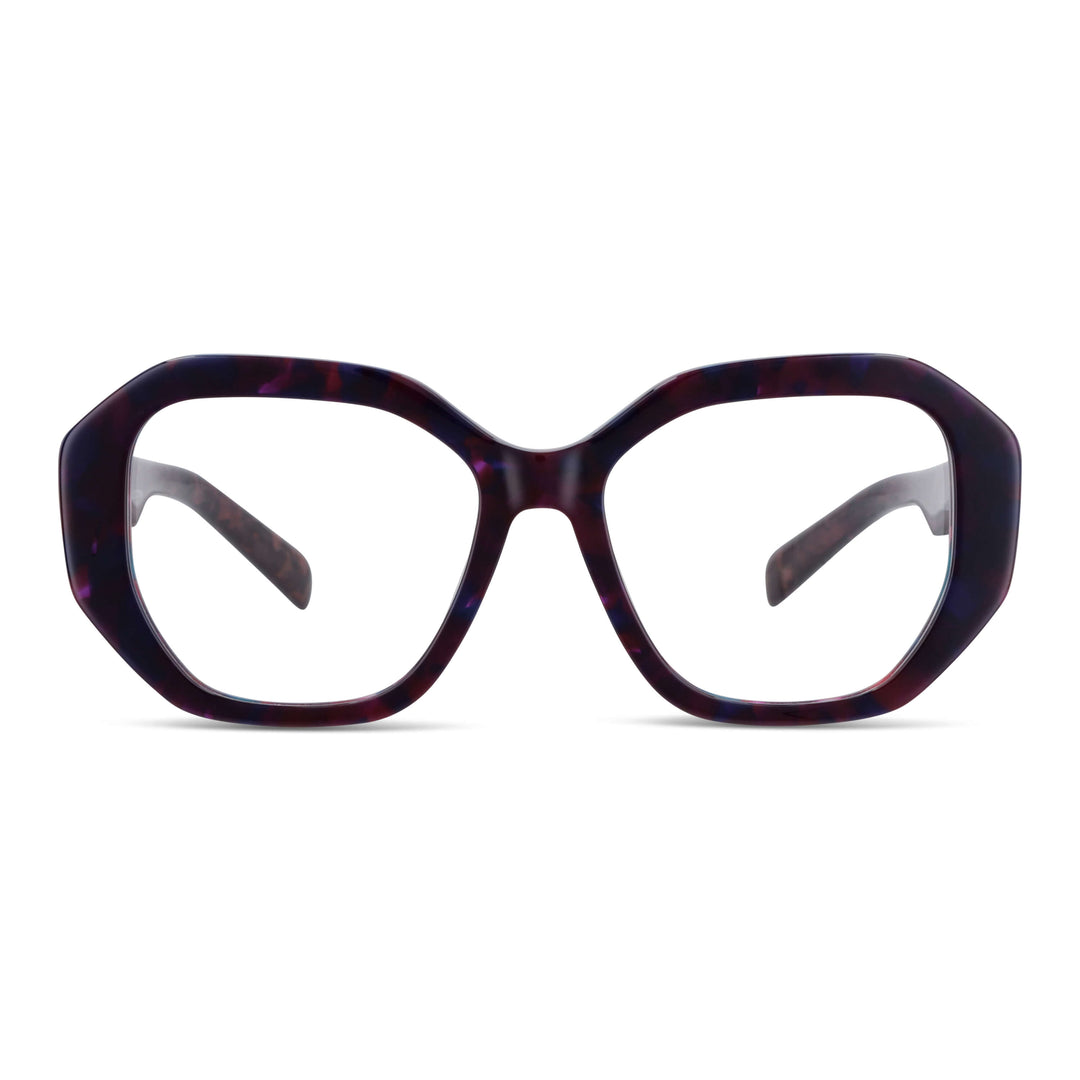 gafas anteojos o lentes opticos grandes oversize para mujer de moda cara  frontal redonda #color_space