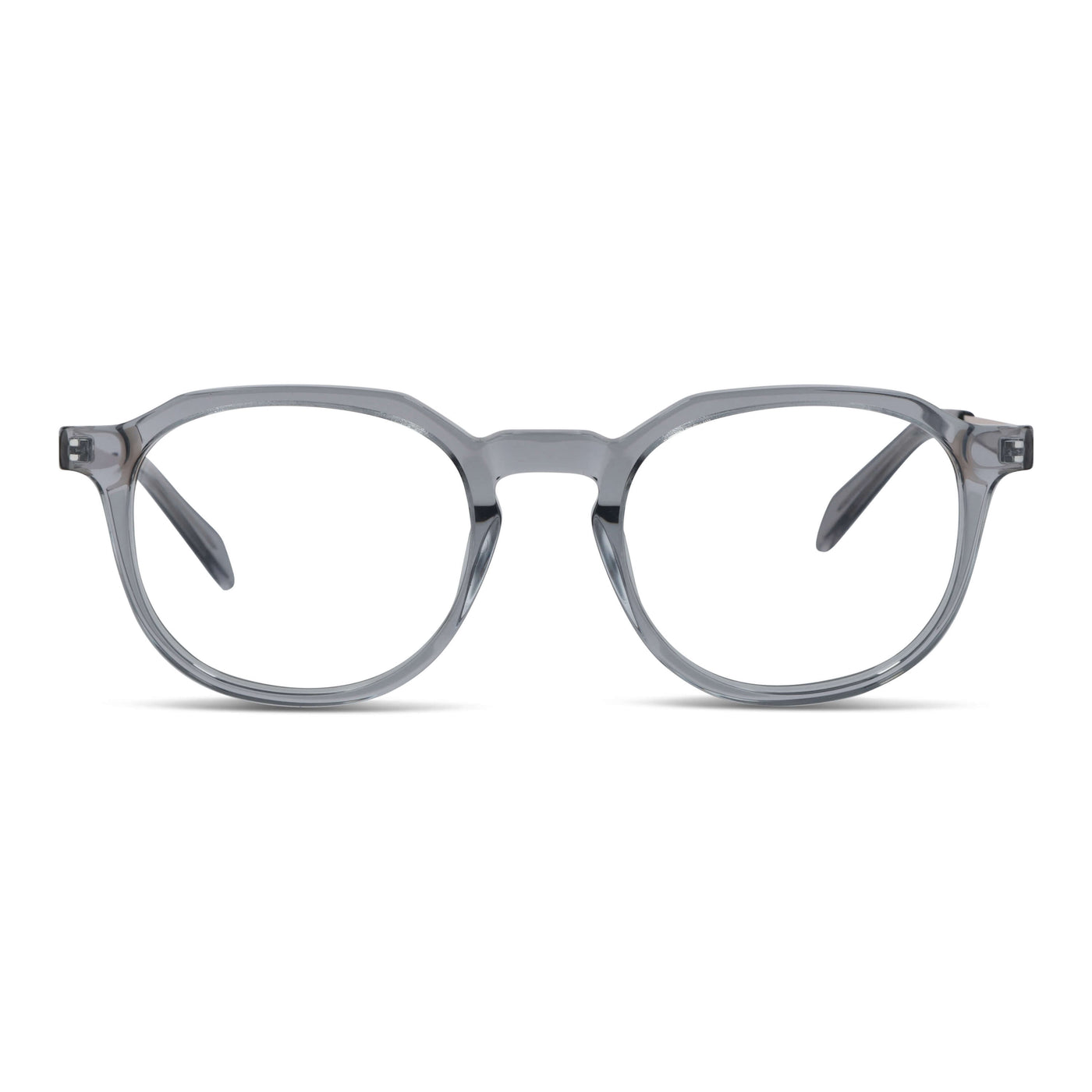 anteojos armazones opticos octagonales geometricos hombre mujer sustentable acetato #color_transparente