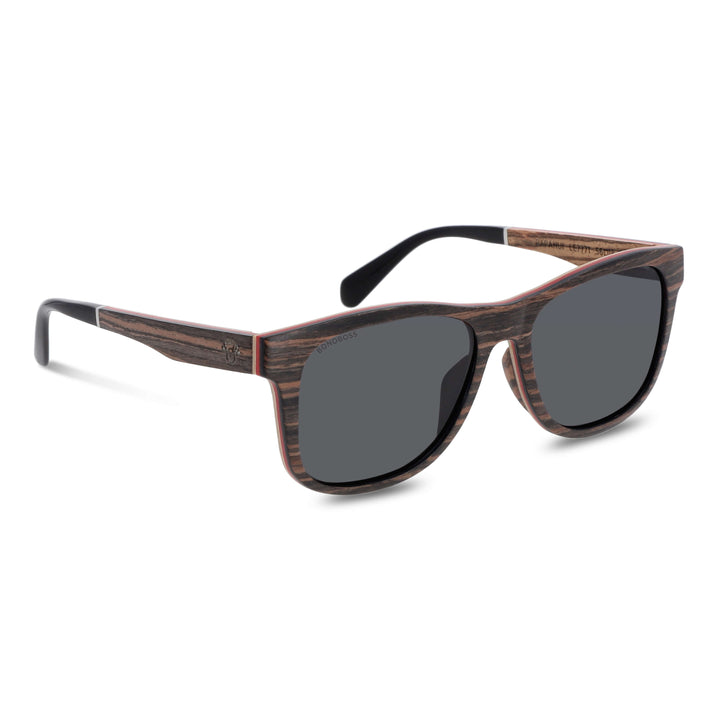 Lentes de Sol Polarizados Para Hombre y Mujer Rapanui Madera Bonoboss