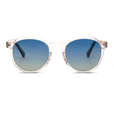 anteojos de acetato y madera reciclada con lentes polarizadas para hombre y mujer sustentables #color_transparente
