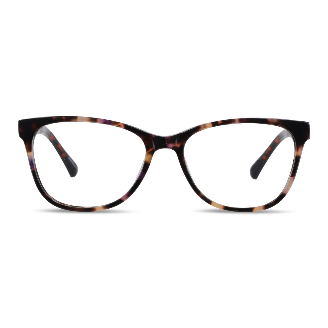 Hanga Roa anteojos ópticos carey tortoise diseño frontal para mujer #color_carey
