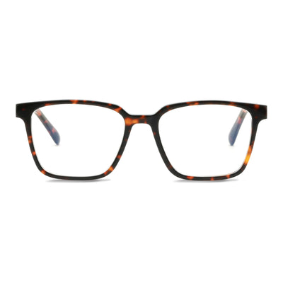 marcos opticos de color carey y forma cuadrada con varillas de madera natural sustentable reciclada #color_carey