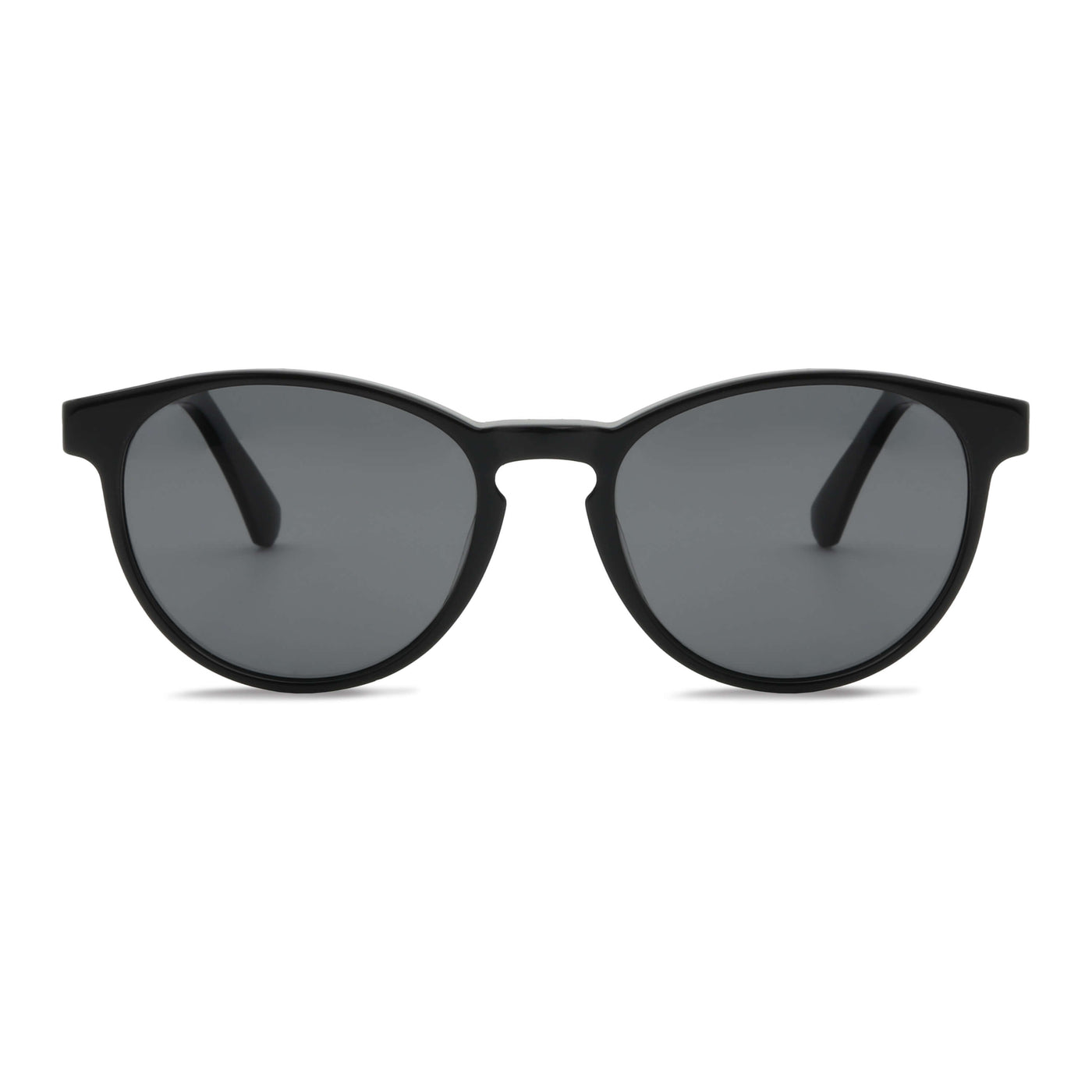 lentes anteojos de sol polarizados pata de madera color negro cristal ahumado