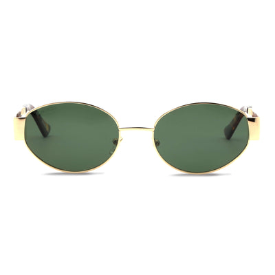 anteojos gafas de sol lentes polarizados dorados con g15 geometricos de moda italiana originales diseñador #color_g15