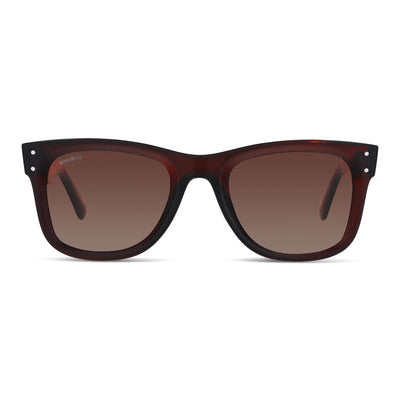 anteojos de sol polarizados para hombre y mujer color rojo