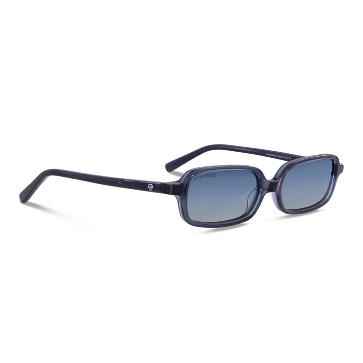 anteojos gafas de sol polarizadas rectangulares de moda para hombre y mujer europea con o sin receta optica. opticos de sol de color azul rectangular #color_azul