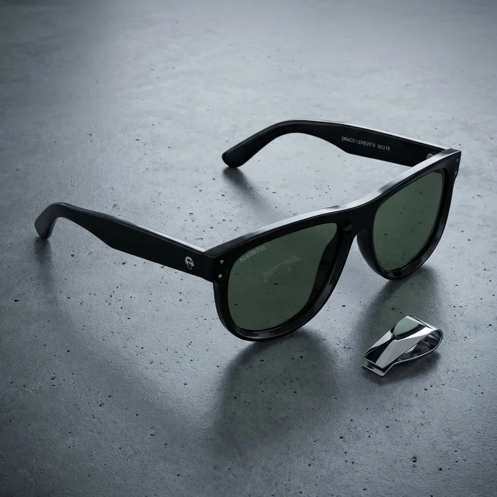 Lentes sol GirlFriend Reverse polarizados UV400 sobre concreto urbano textura industrial Bonoboss #color_g15