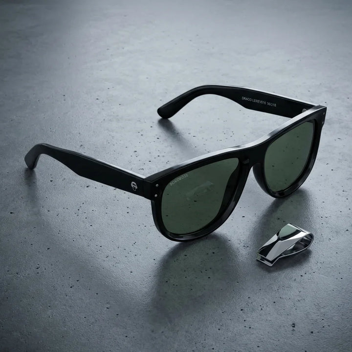 Lentes sol GirlFriend Reverse polarizados UV400 sobre concreto urbano textura industrial Bonoboss #color_g15