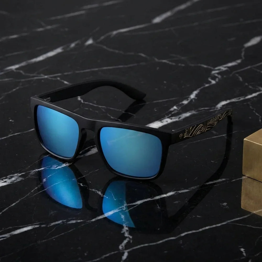 Diseño Lautaro Dark Designer's lentes de sol color frontal hombre y mujer #editorial_banner #color_waves-sky