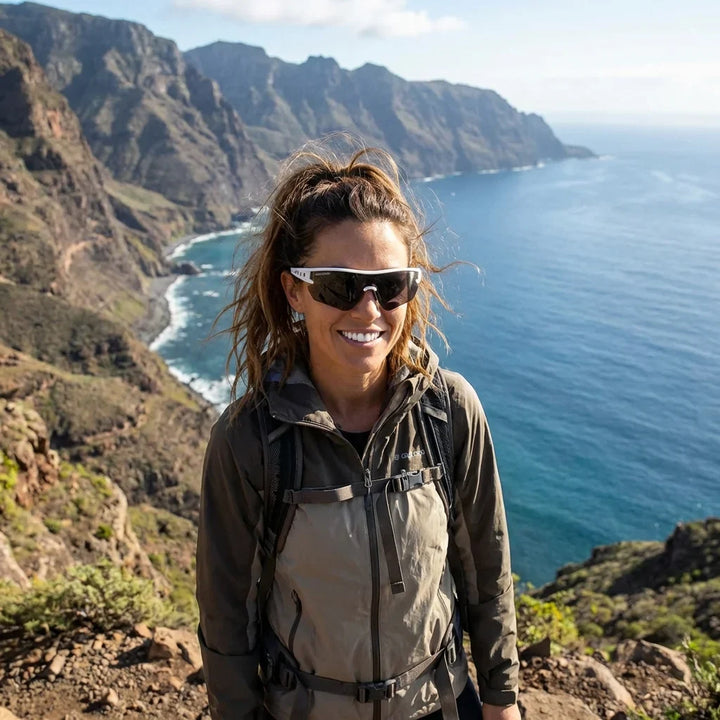 Bonoboss Strive Blanco - Lentes deportivos sustentables materiales eco #editorial_sustentabilidad #color_blanco