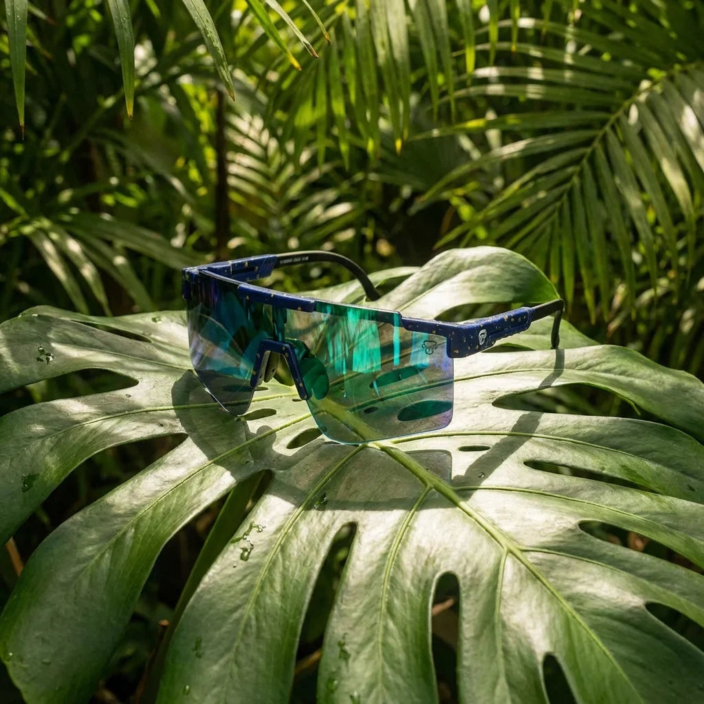 Bonoboss Santiago Azul - Lentes deportivos sustentables materiales eco #editorial_sustentabilidad #color_azul