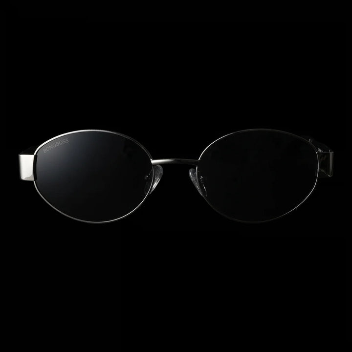 Lentes sol New Lennon polarizados UV400 frontal dramatico luz editorial Bonoboss #color_plateado