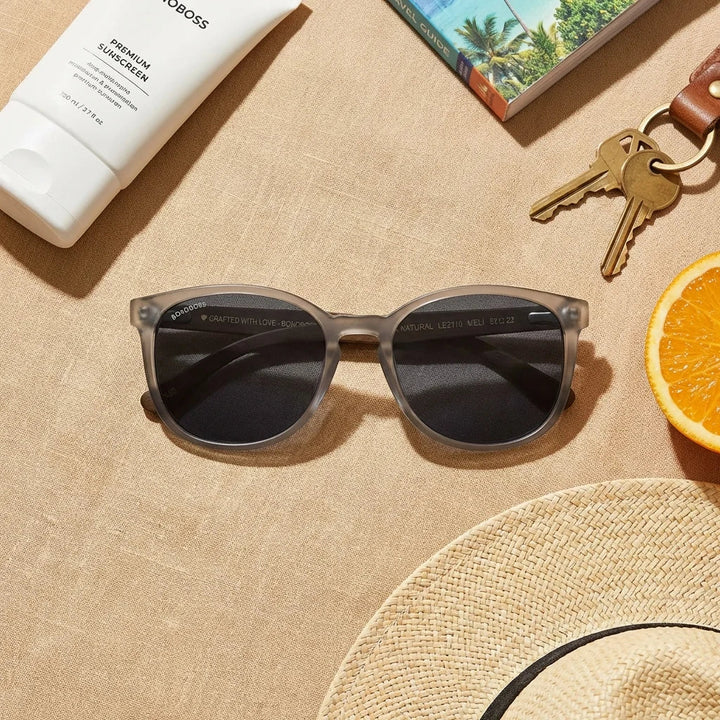 Lentes sol Meli TSP polarizados bio-acetato TSP biodegradable negro composicion summer essentials playa Bonoboss #editorial_detail2 #color_negro