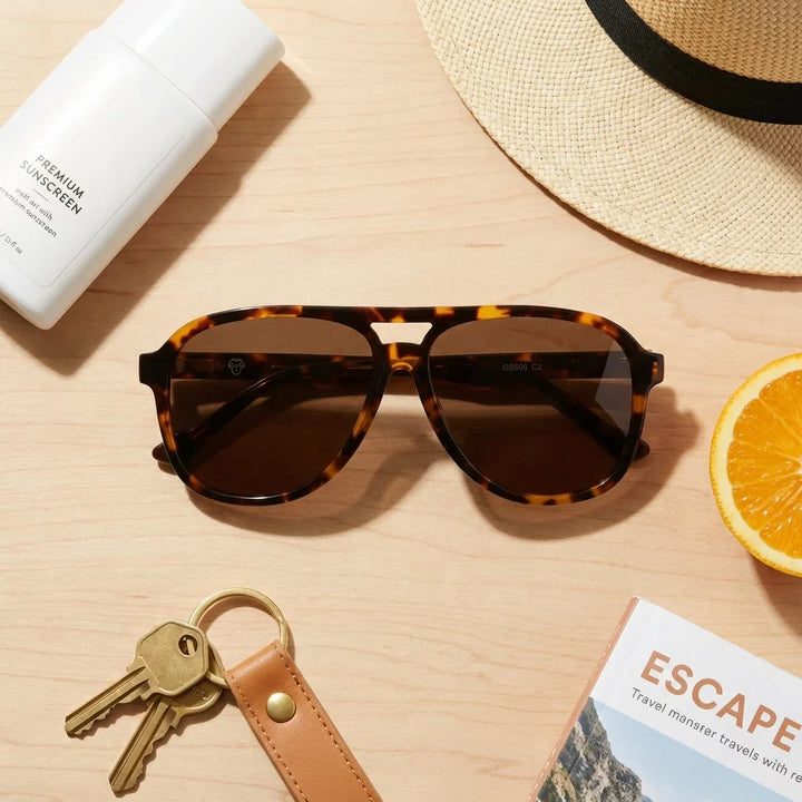 Lentes sol Orson polarizados bio-acetato biodegradable carey composicion summer essentials accesorios Bonoboss #editorial_detail2 #color_carey