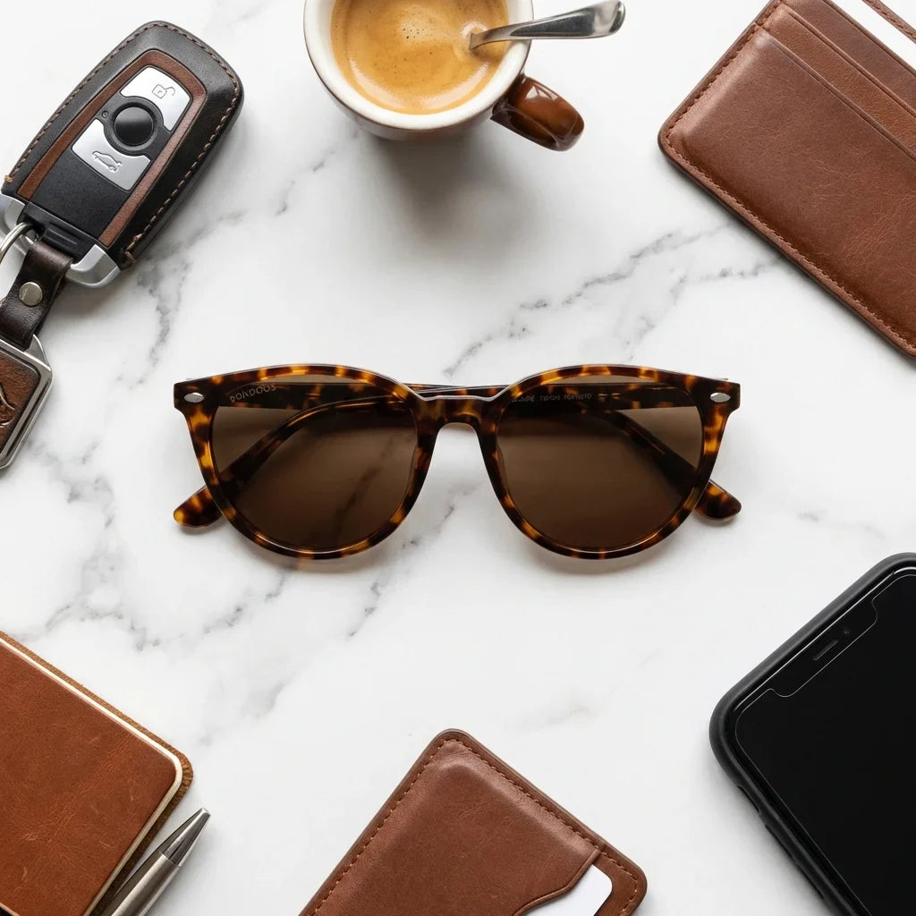 Lentes sol Henua polarizados UV400 composicion urban kit accesorios ciudad Bonoboss #editorial_detail2 #color_carey
