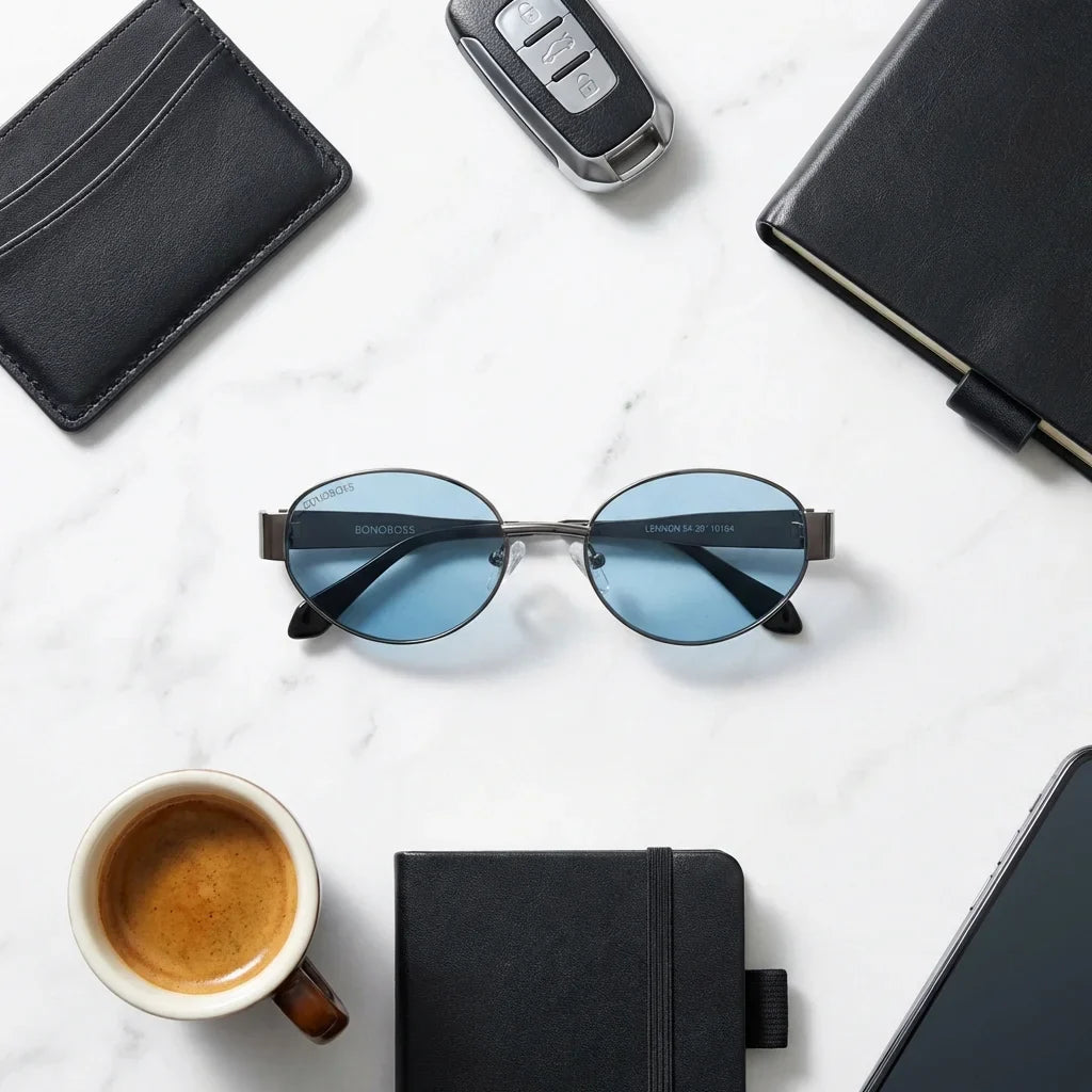 Lentes sol New Lennon polarizados UV400 composicion urban kit accesorios ciudad Bonoboss #color_blue
