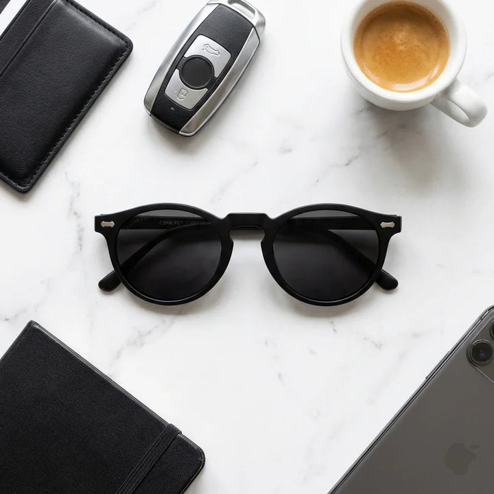 Lentes sol Temuco RPET polarizados UV400 composicion urban kit accesorios ciudad Bonoboss #color_dark