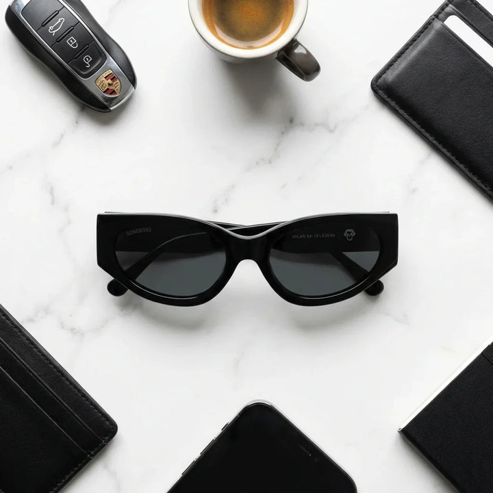 Lentes sol Milán polarizados UV400 composicion urban kit accesorios ciudad Bonoboss #color_negro
