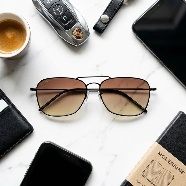 Lentes sol Commander Reverse polarizados metal gun composicion urban kit accesorios estilo Bonoboss #editorial_detail2 #color_gun