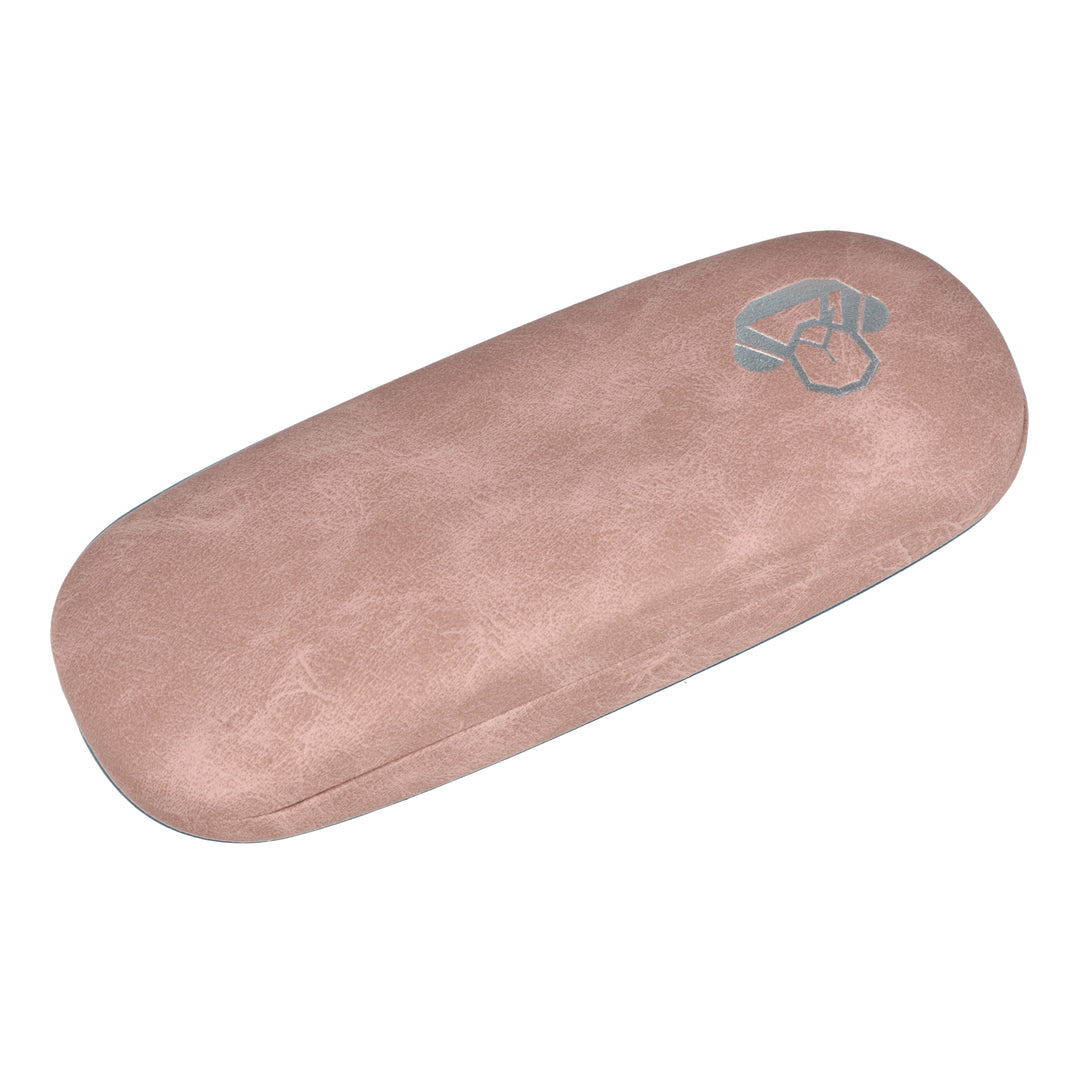 estuche almeja para anteojos gafas lentes opticos de lectura tipo almeja duro distribuidor mayorista color rosado  bonoboss #color_rosado