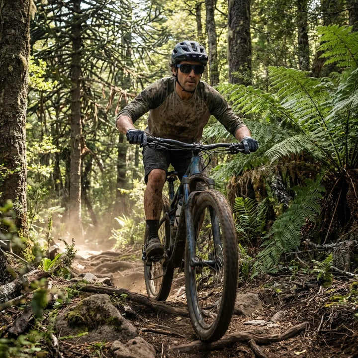 Bonoboss Andes Azul - Lentes deportivos en accion #editorial_hero_action #color_azul